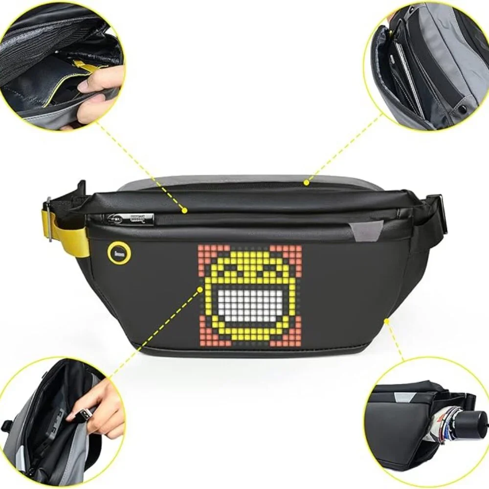 Divoom Sling Bag with LED - Picture 3 of 3